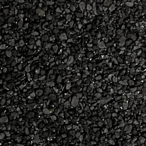 Rustic Black TAMKO Asphalt Shingles - A close-up view of Tamko's Rustic Black Asphalt Shingles, featuring a deep, rich black color with subtle highlights for a beautiful and durable roofing option.