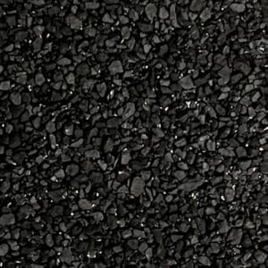 Rustic Black TAMKO Asphalt Shingles - A close-up view of Tamko's Rustic Black Asphalt Shingles, featuring a deep, rich black color with subtle highlights for a beautiful and durable roofing option.