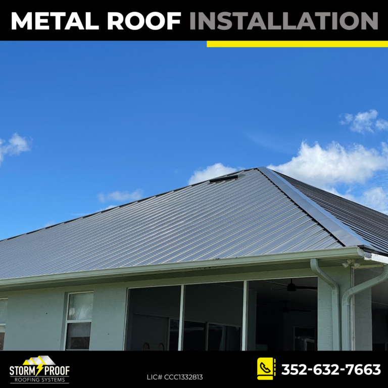 Metal Roof Installation Benefits Of Storm Proof Roofing Systems 1071