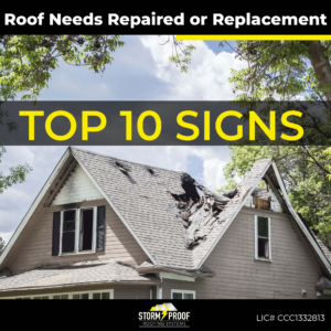 Read more about the article Roof Needs Repair or Replacement – Top 10 Signs