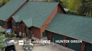 Read more about the article Hunter Green GAF Shingles Timberline HDZ