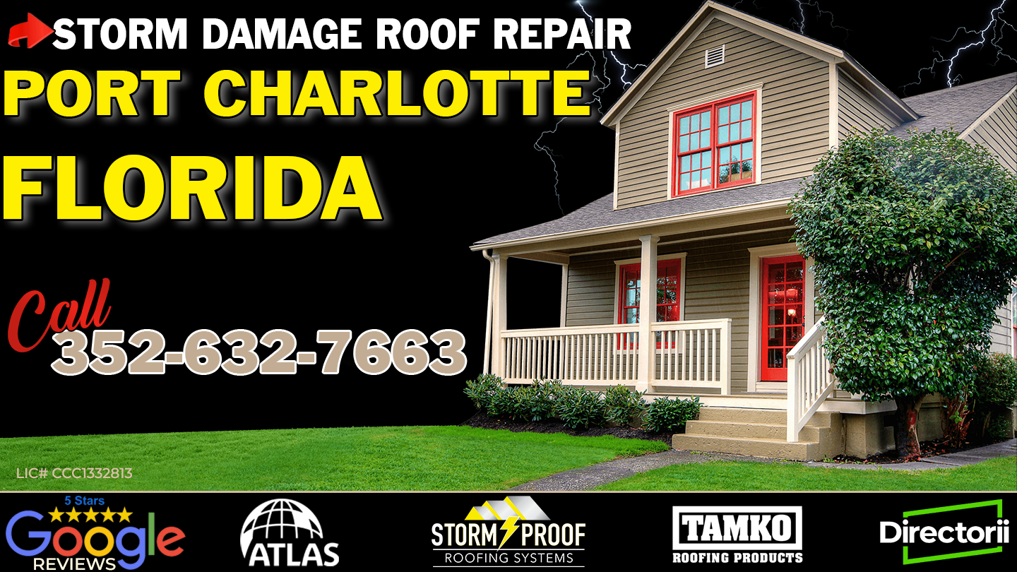 Read more about the article Storm Damage Roof Repair Port Charlotte