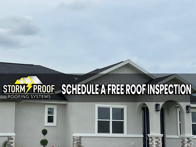 Roofer Inspecting New Tile Roof